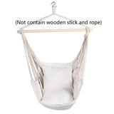 Outdoor Travel Hanging Chair Swing Chair Seat With 2 Pillows Garden Hiking Camping Hammock Bed Hanging Sleep Bag