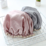 1pcs Lovely Thick Women Shower Satin Hats - Waterproof