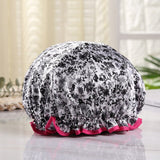 1pcs Lovely Thick Women Shower Satin Hats - Waterproof