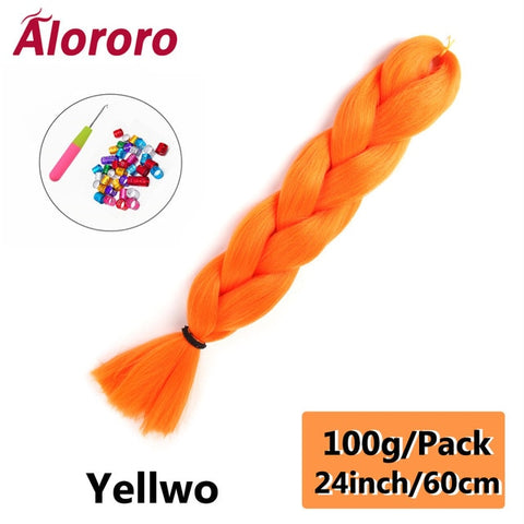 Afro Ombre Braiding Hair Synthetic Hair Extension