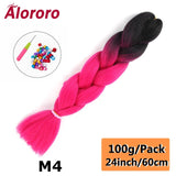 Afro Ombre Braiding Hair Synthetic Hair Extension